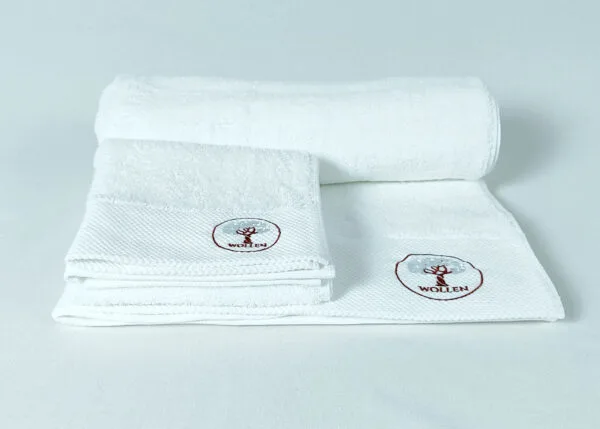 Set de Toallas Inteligentes Blanco Cuarzo con NFC - 625 GSM Premium